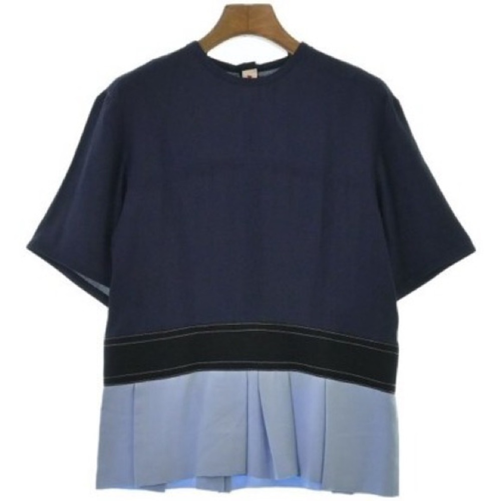 Pristine Marni Black  Short Sleeve Top Shirt Size IT 44 / 8